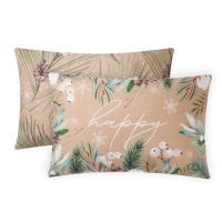 Комплект наволочек Этель Happy 50х70 см - 2 шт, 100% хлопок, бязь Комплект наволочек Этель Happy 50х70 см - 2 шт, 100% хлопок, бязь