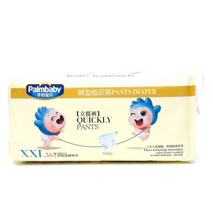 Подгузники-трусики Palmbaby XXL (15+кг), по японской технологии, 36 шт Подгузники-трусики Palmbaby XXL (15+кг), по японской технологии, 36 шт