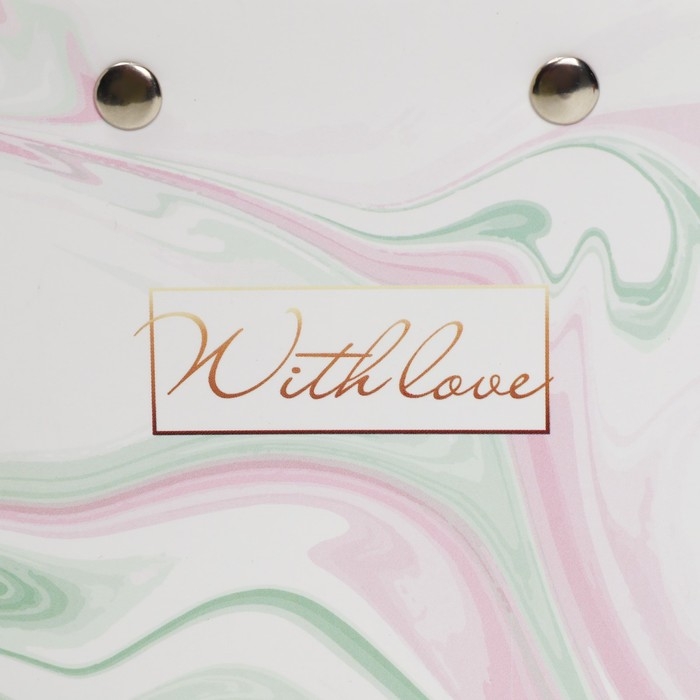 Пакет влагостойкий для цветов With love, 11,5 х 12 х 8 см Пакет влагостойкий для цветов With love, 11,5 х 12 х 8 см