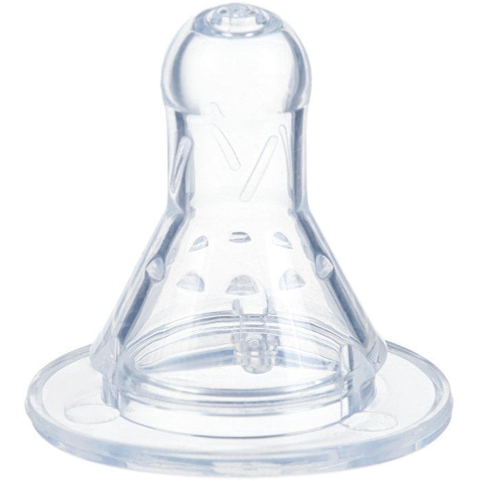 Бутылочка для кормления, классическое горло, 250 мл., от 3 мес., приталенная, с ручками, цвет белый