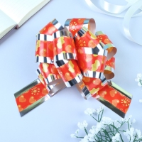 Бант-шар №5, &laquo;Воздушные сердца&raquo;, красный