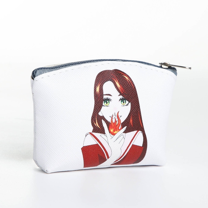 Кошелёк на молнии, цвет МИКС