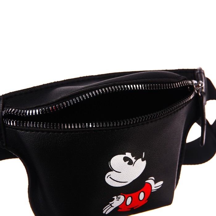 Сумка поясная, 15х13 см, Микки Маус