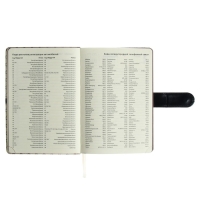 Ежедневник датированный 2024 A5 176 листов, deVENTE.Chelsea, твёрдая обложка из искусственной кожи, коричневый срез, магнитный хлястик, ляссе, кремовый блок 70 г/м2, бежевый