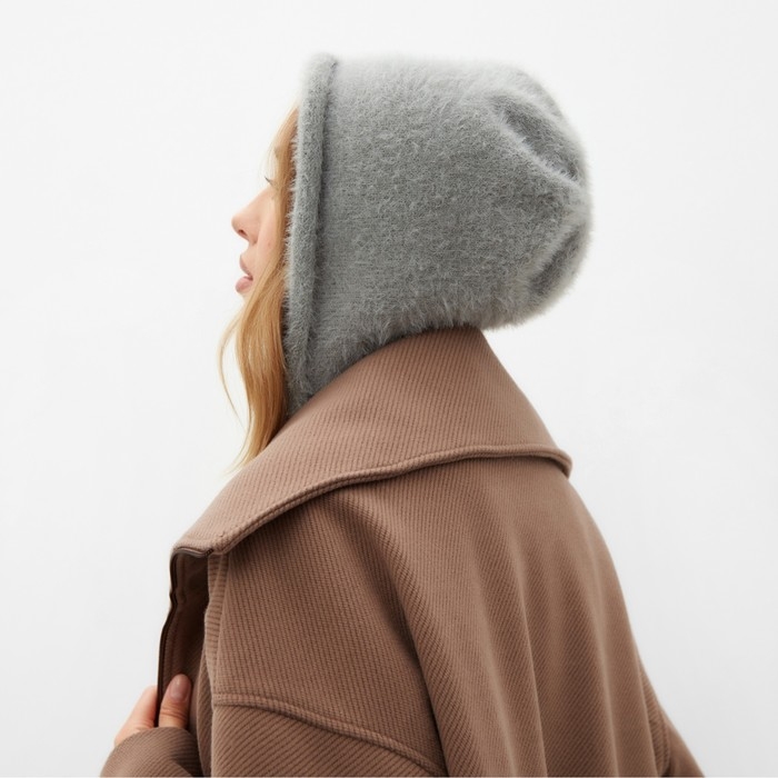 Чепчик женский MINAKU one size 52-58 серый