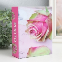 Фотоальбом на 100 фото 10х15 см "Нежная розочка" МИКС 16,5х12,5х4,5 см Фотоальбом на 100 фото 10х15 см "Нежная розочка" МИКС 16,5х12,5х4,5 см