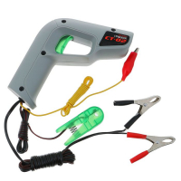 Стробоскоп СТ-02, 10-16 В, 150-450 мА, питание от аккумулятора автомобиля Стробоскоп СТ-02, 10-16 В, 150-450 мА, питание от аккумулятора автомобиля