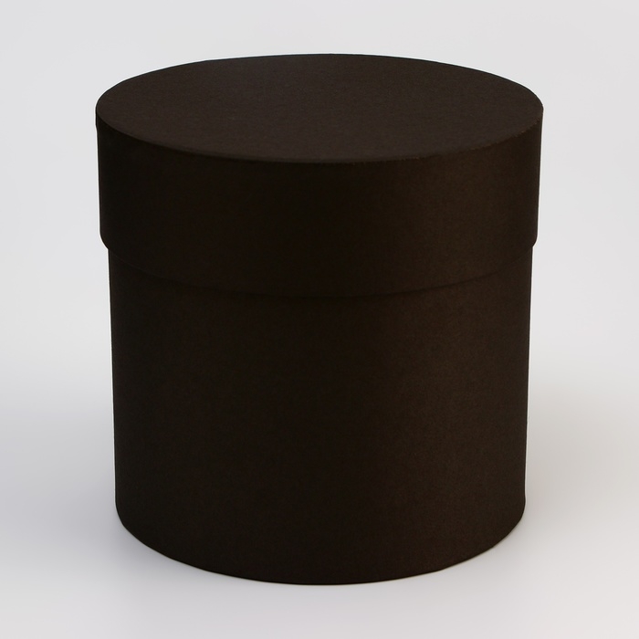 Шляпная коробка, черная, 13 х 13 см