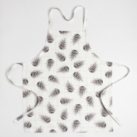 Кухонный набор Этель Merry Christmas: полотенце 40х73 см, прихватка 19х19 см, фартук 60х70 см