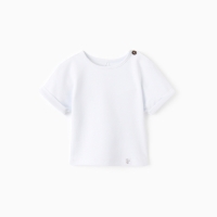 Футболка детская MINAKU: Basic Line BABY, цвет белый, рост 62-68 Футболка детская MINAKU: Basic Line BABY, цвет белый, рост 62-68