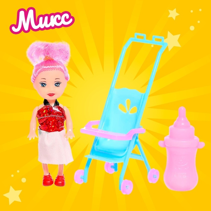 Кукла малышка «Ева» с аксессуарами, МИКС Кукла малышка «Ева» с аксессуарами, МИКС