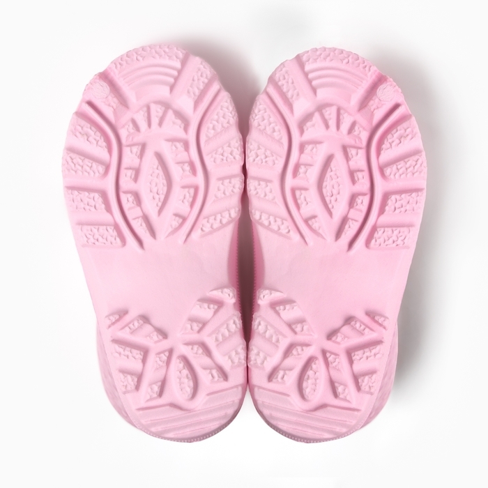 Сапоги детские из ЭВА с комбинированным верхом (камешки +розовый, 31)