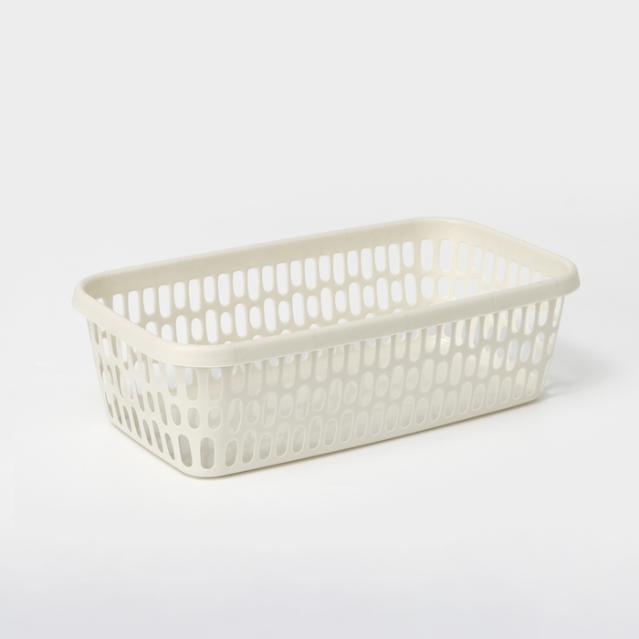 Корзина для хранения, 24×14×7 см, цвет МИКС Корзина для хранения, 24×14×7 см, цвет МИКС