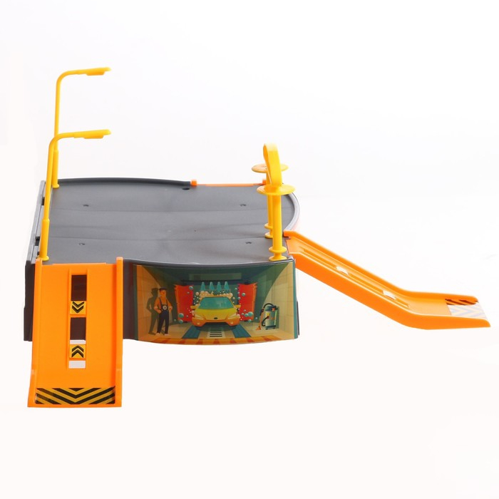 Гараж детский &laquo;Паркинг&raquo;, 1 гоночная машина, аксессуары