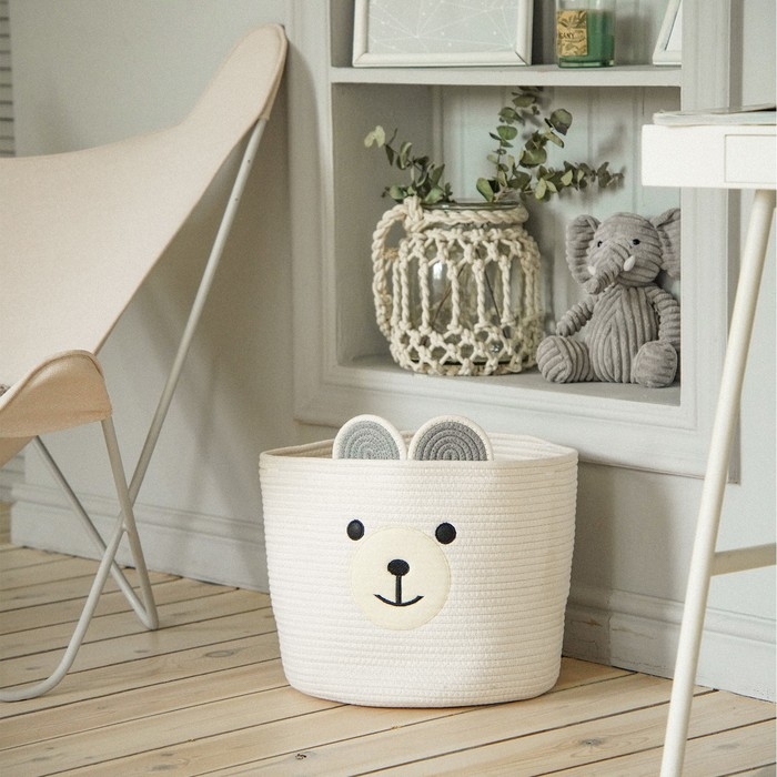 Корзина для хранения плетёная ручной работы SL Home, 35×35×30 см Корзина для хранения плетёная ручной работы SL Home, 35×35×30 см