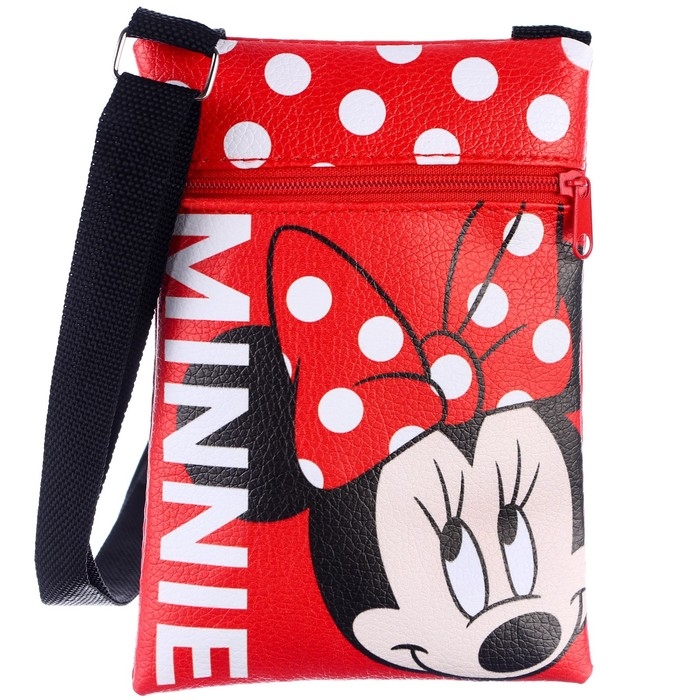 Сумка поясная детская, 11х16 см, Минни Маус Сумка поясная детская, 11х16 см, Минни Маус