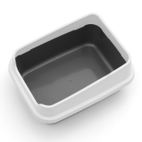 Туалет "Сима Люкс" с бортом 30 х 39 х 19 см, серый Туалет "Сима Люкс" с бортом 30 х 39 х 19 см, серый