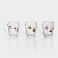 Кружка для пива &laquo;По приколу&raquo;, 500 мл, рисунок МИКС