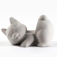 Подставка для телефона &laquo;Корги&raquo;, серая, 6,5 х 5 см