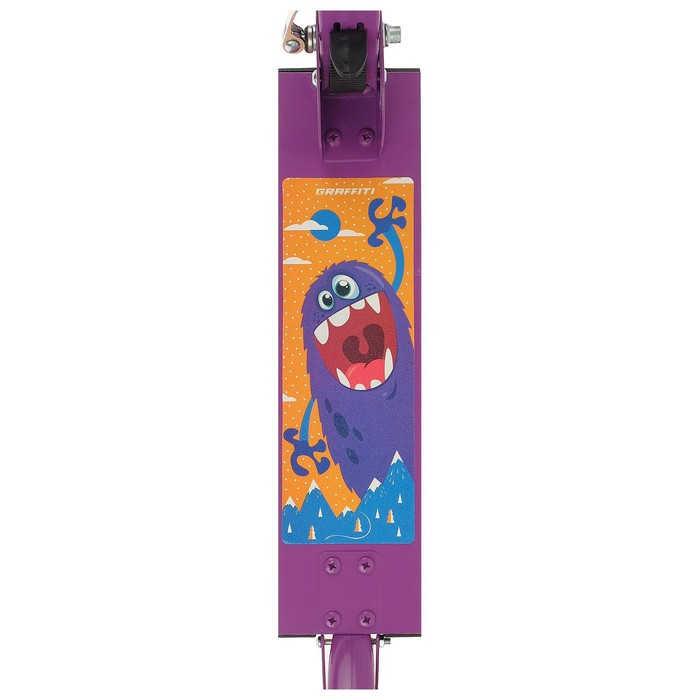 Самокат-снегокат 2 в 1 GRAFFITI «Монстрики» Самокат-снегокат 2 в 1 GRAFFITI «Монстрики»