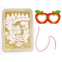 Набор для творчества: аппликация EVA крошкой и раскраска + маска на резинке «Бабочка» Набор для творчества: аппликация EVA крошкой и раскраска + маска на резинке «Бабочка»