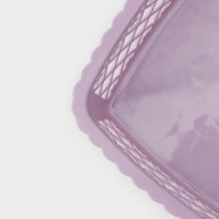 Ваза для хлеба и фруктов Amor, 20×6 см, цвет МИКС Ваза для хлеба и фруктов Amor, 20×6 см, цвет МИКС