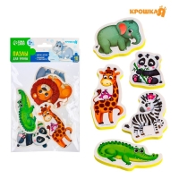 Мягкий пазл для малышей &laquo;Африка&raquo;, 5 пазлов, Крошка Я