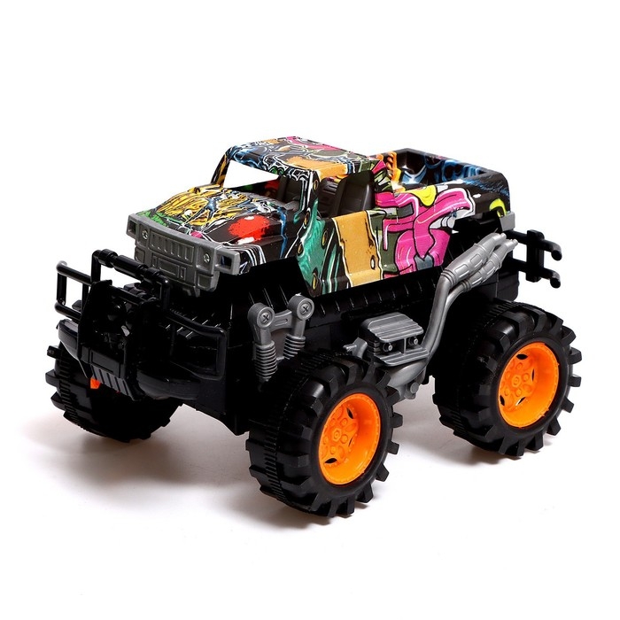 Машина радиоуправляемая &laquo;Пикап&raquo;, работает от батареек, цвет МИКС