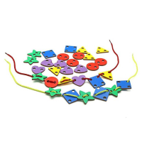 Шнуровка "Геометрические фигуры" Шнуровка "Геометрические фигуры"