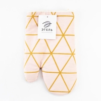 Варежка-прихватка "Этель" Real Beauty 20х27см,100% хлопок, саржа 190 гр/м2