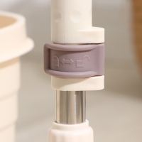 Швабра с отжимом и ведро Доляна, 42,5&times;29&times;18 см, 14 л, телескопическая ручка 80 - 110 см