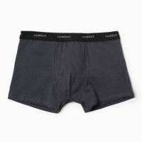 Трусы мужские боксеры, цвет темно-серый, размер 48 (L) Трусы мужские боксеры, цвет темно-серый, размер 48 (L)