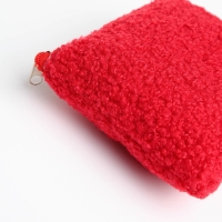 Кошелёк на молнии, цвет красный Кошелёк на молнии, цвет красный