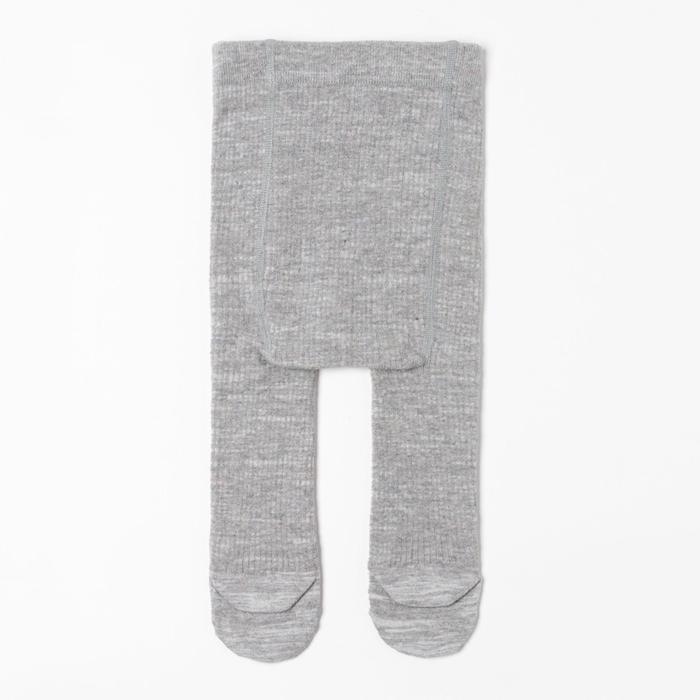 Колготки Крошка Я "BASIC", рост 68-74 см, цвет серый