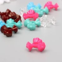 Бусины для творчества пластик "Три цветка" МИКС набор 20 гр 1,9х1,9х0,9 см Бусины для творчества пластик "Три цветка" МИКС набор 20 гр 1,9х1,9х0,9 см