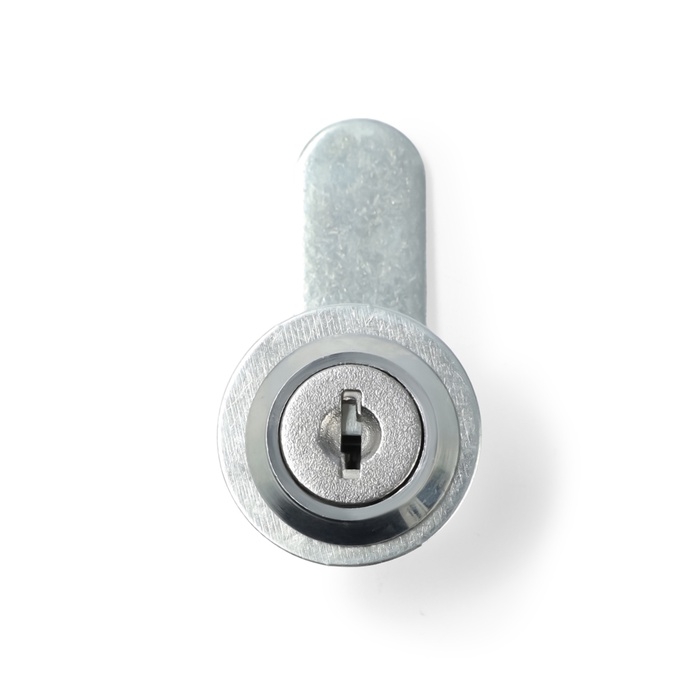 Замок почтовый ТУНДРА LC2, 17х25х50 мм, 2 английских ключа, хром Замок почтовый ТУНДРА LC2, 17х25х50 мм, 2 английских ключа, хром