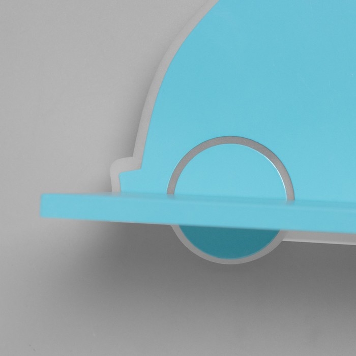 Бра "Машина" LED 18Вт синий 35х25х8см