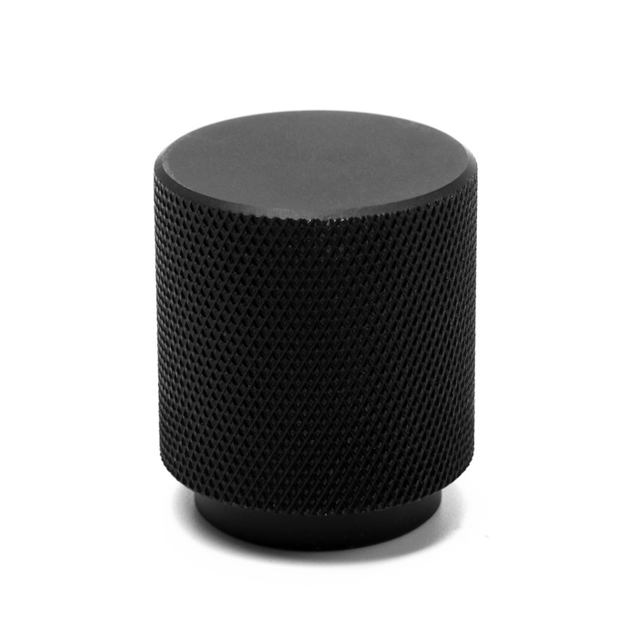 Ручка кнопка CAPPIO PK330, d=30 мм, цвет черный Ручка кнопка CAPPIO PK330, d=30 мм, цвет черный