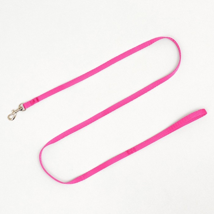 Комплект для кошек, ширина 1 см, ОШ 16,5-27 см, ОГ 21-35 см, поводок 120 см, розовый