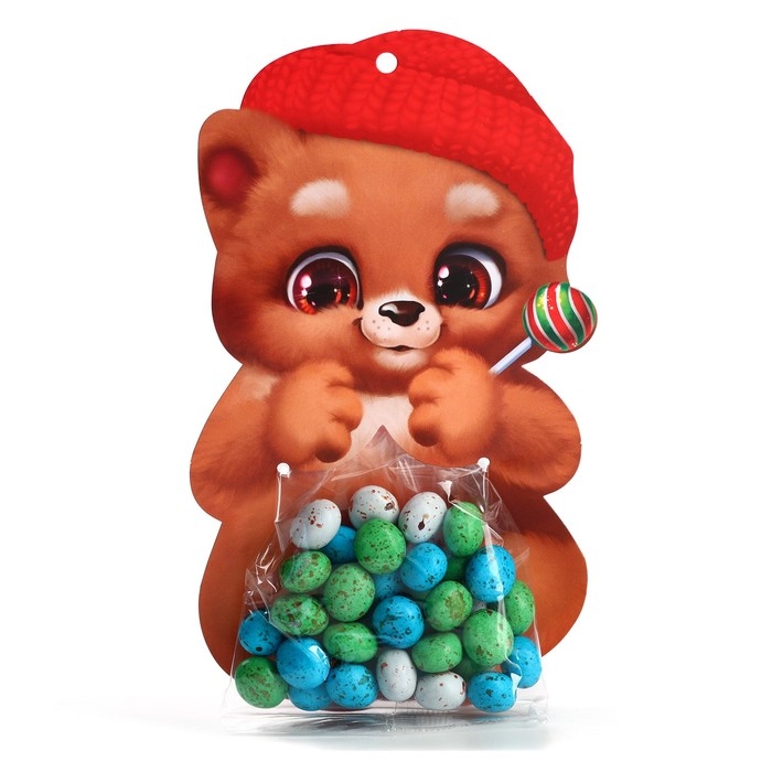 Новый год! Шоколад с печеньем, на открытке «Волшебного Нового года» Новый год! Шоколад с печеньем, на открытке «Волшебного Нового года»