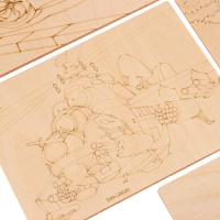 Набор для выжигания по дереву: ЭВД 20/220 &laquo;&lrm;Узор 10К&raquo;, транспорт