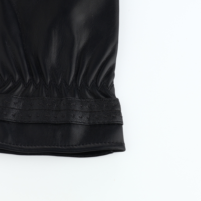 Перчатки мужские, безразмерные, с утеплителем, цвет чёрный Перчатки мужские, безразмерные, с утеплителем, цвет чёрный