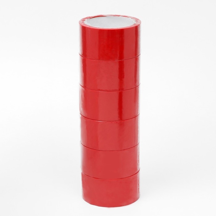 Клейкая лента, красная, 48 х 50 мм, 45 мкм Клейкая лента, красная, 48 х 50 мм, 45 мкм