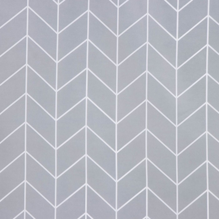 Штора для ванной SAVANNA, 180&times;180 см, цвет серый