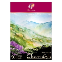 Скетчбук "Луч" De Luxe А5, 50 листов, 148 х 210 мм, блок рисовальная бумага 120 г/м2 Скетчбук "Луч" De Luxe А5, 50 листов, 148 х 210 мм, блок рисовальная бумага 120 г/м2