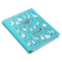 Тетрадь на кольцах А5 160 листов в клетку "Gussi", твёрдая обложка, глянцевая ламинация Тетрадь на кольцах А5 160 листов в клетку "Gussi", твёрдая обложка, глянцевая ламинация