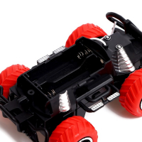 Джип радиоуправляемый «Граффити», работает от батареек, цвет красный Джип радиоуправляемый «Граффити», работает от батареек, цвет красный