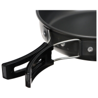 Посуда туристическая maclay, набор: кастрюля, сковородка, чайник, 2 стакана, приборы, карабин Посуда туристическая maclay, набор: кастрюля, сковородка, чайник, 2 стакана, приборы, карабин