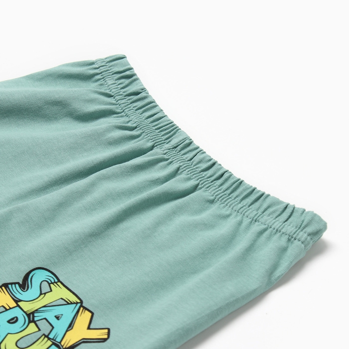 Шорты для мальчика, цвет шалфей, рост 80 см