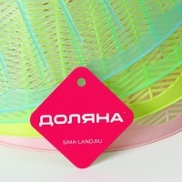 Сетка защитная для еды Доляна, 25,5×13,5 см, цвет МИКС Сетка защитная для еды Доляна, 25,5×13,5 см, цвет МИКС